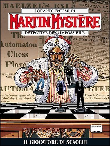 MARTIN MYSTERE ORIGINALE #   337: IL GIOCATORE DI SCACCHI